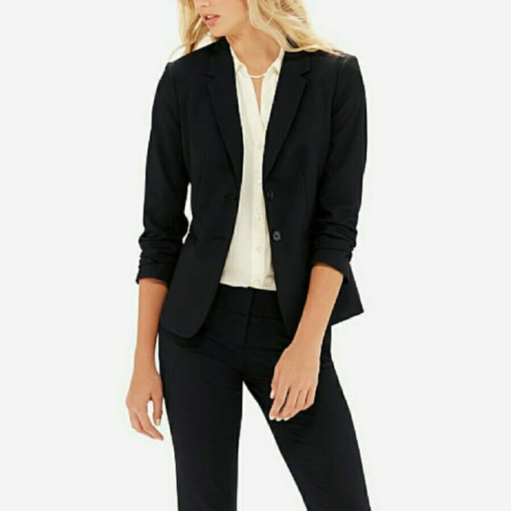 Women's Limited Lined Black Blazer